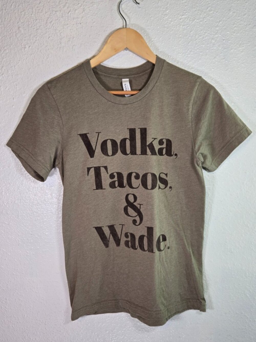 Wade Bowen Tee- Vodka, Tacos, & Wade